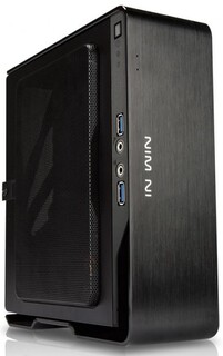 Корпус mini-ITX InWin BQS696BL Chopin 6144632 черный БП 150W, 80+ bronze USB 3.0*2, HD Audio