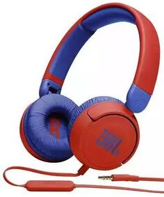 Наушники JBL Jr310 накладные с микрофоном детские, 1.0м, цвет синий/красный