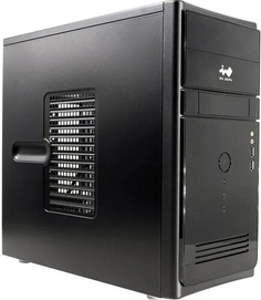 Корпус mATX InWin ENR021 6177859 черный, БП 450W (PM-450ATX), 2*USB 3.0, audio