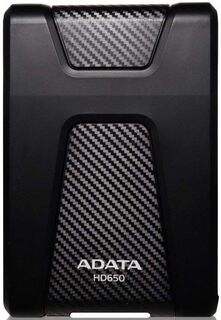 Внешний диск HDD 2.5 ADATA AHD650-1TU31-CBK 1TB HD650 USB 3.1 черный