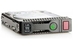 Жесткий диск HPE 862140-001 6TB SAS, 12 Gb/s, 7,200 RPM, 3.5-inch LFF, MDL, 512e