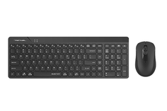 Клавиатура и мышь Wireless A4Tech Fstyler FG2300 Air клав:черная мышь:черная, USB, slim (1971894)