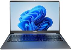 Ноутбук TECNO MEGABOOK-T1 T1 i5 16+512G Grey Win11 14.1 i5-1155G/16GB/512GB SSD/Iris Xe Graphics/14.1" FHD IPS/WiFi/BT/cam/Win11Home/grey