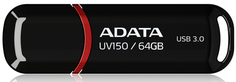 Накопитель USB 3.0 64GB ADATA UV150 черный