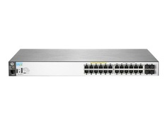 Коммутатор PoE HP J9773A 2530-24G-PoE+ Switch 24 x 10/100/1000 + 4 x SFP, Managed, L2, virtual stacking, PoE+ 195W, 19"