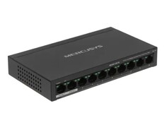 Коммутатор неуправляемый Mercusys MS110P 10-Port 10/100Mbps with 8-Port PoE+