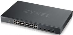 Коммутатор управляемый ZYXEL XGS1930-28-EU0101F NebulaFlex, 24xGE, 4xSFP+, бесшумный (без вентилятора), автономное/облачное управление