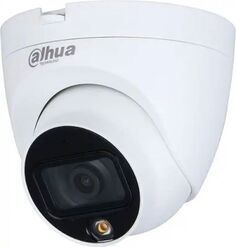 Видеокамера Dahua DH-HAC-HDW1209TLQP-LED-0280BS2 ан-вая HD-CVI HD-TVI цв. корп.:белый