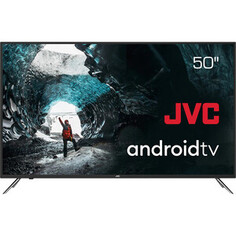 Телевизор JVC LT-50M797 (50, 4K, SmartTV, Android, WiFi, черный)