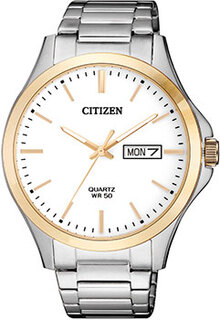 Японские наручные мужские часы Citizen BF2006-86A. Коллекция Basic