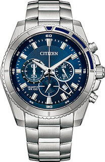 Японские наручные мужские часы Citizen AN8201-57L. Коллекция Chronograph