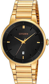 Японские наручные мужские часы Citizen BI5012-53E. Коллекция Basic