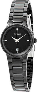 Японские наручные женские часы Citizen EU6017-54E. Коллекция Elegance