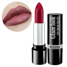 Помада губная glam look cream velvet Luxvisage