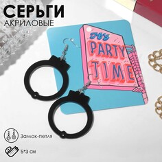 Серьги акрил Queen Fair