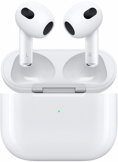 Apple Наушники AirPods (3-его поколения, 2022) белые