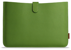 Bustha Чехол-конверт Jump Slim Sleeve для Macbook Air/Pro 14 (18/22), кожа, зеленый
