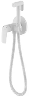Гигиенический душ Milardo Rora RORWTR0M08 со смесителем, белый матовый