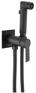 Гигиенический душ Esko SMH06 Black со смесителем, черный матовый ЕСКО