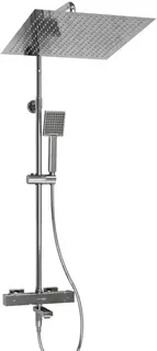 Душевая система 400 мм WasserKRAFT A199.119.141.010.CH Thermo