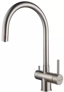 Смеситель для кухни с подключением к фильтру Paulmark Heller HE213218-SS
