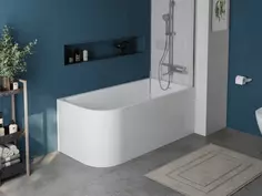Акриловая ванна 170x73 см R BelBagno BB712-1700-730-R