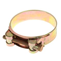 Хомут обжимной червячный усиленный, 48-51 мм, оцинкованный, Robust, SIL48-51RB41