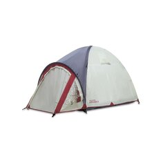 Палатка туристическая 3- местная, Аtemi, 180×210×130см, ANGARA 3B, полиэстер, 2 входа, серый/красный