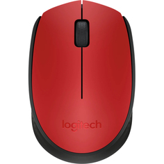 Компьютерная мышь Logitech M170 красный