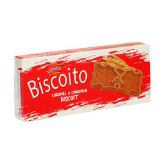 Печенье Vanelli Biscoito с карамелью и корицей 160 г
