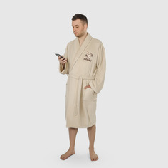 Халат мужской махровый с воротником Asil sauna brown xxl