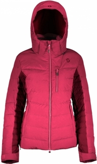 Куртка горнолыжная Scott Jacket Ws Ultimate Down Ruby Red/Mahogany Red