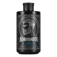 Borodatos, Шампунь-баланс Карбон, 400 мл
