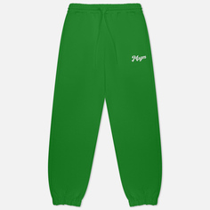 Женские брюки MSGM Small Print, цвет зелёный, размер S