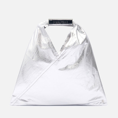 Сумка Maison Margiela MM6 Japanese Mini Nylon, цвет серебряный