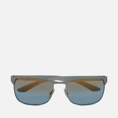 Солнцезащитные очки Ray-Ban RB8319CH Chromance Polarized, цвет серебряный, размер 60mm