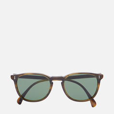 Солнцезащитные очки Oliver Peoples Finley Esq. Sun, цвет коричневый