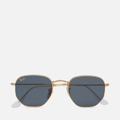 Солнцезащитные очки Ray-Ban Hexagonal Flat Lenses, цвет синий