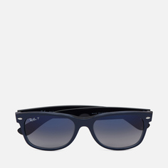 Солнцезащитные очки Ray-Ban New Wayfarer Polarized, цвет синий, размер 55mm