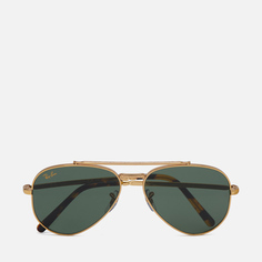Солнцезащитные очки Ray-Ban New Aviator, цвет золотой, размер 55mm