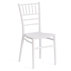 Стулья для кухни стул CHAVARI 400х490х880мм пластик белый