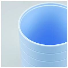 Стаканы для ванной стакан VANSTORE LINEA пластик голубой