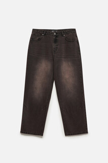брюки джинсовые мужские Джинсы широкие со стиркой dirty wash и пятнами Befree