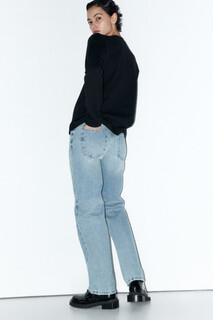 брюки джинсовые женские Джинсы прямые со средней посадкой Befree