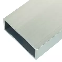 Профиль алюминиевый прямоугольный трубчатый 50х20х2x1000 мм Без бренда