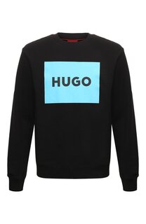 Хлопковый свитшот HUGO