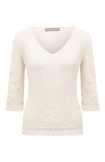 Хлопковый пуловер D.Exterior