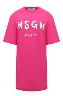 Хлопковое платье MSGM