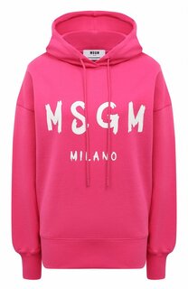 Хлопковое худи MSGM