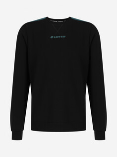 Свитшот мужской Lotto Blocco Crewneck, Черный